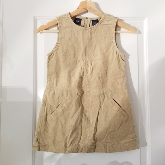 2 for 25! GAP Girls Tan Dress Size Small - Picture 1 of 6